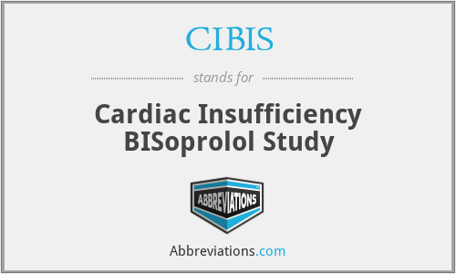 What does cardiac insufficiency stand for?